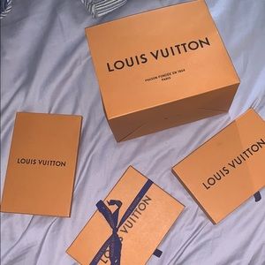 Authentic Louis Vuitton Store Packaging